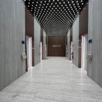 Вид главного лифтового холла БЦ «AFI 2B»